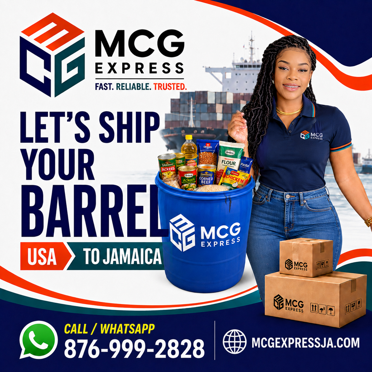 Packages moving through a shipping and logistics system